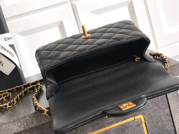 25B Medium Handle Flap Bag “12x19.5x6.5cm”-007 =AS5595