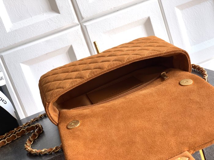 26C Medium Classic Flap Bag “17x24x7cm”-007 =AS5991