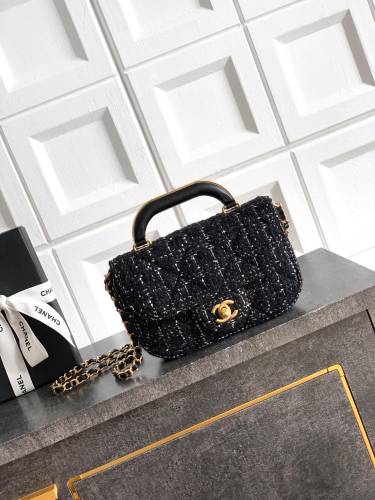 25K Mini Handle Flap Bag “18x4.5x13cm”-086 =5805