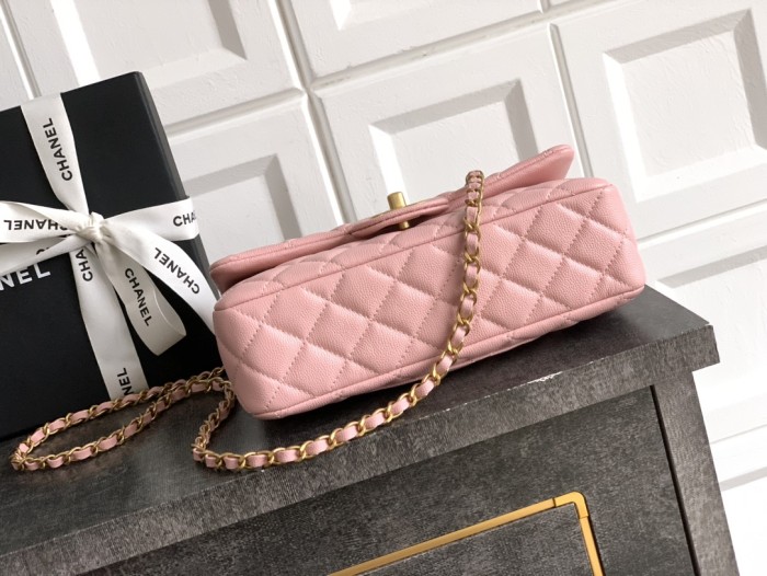 Mini Flap Bag with Top Handle “13.5x22.5x6cm”-037 =AS5145