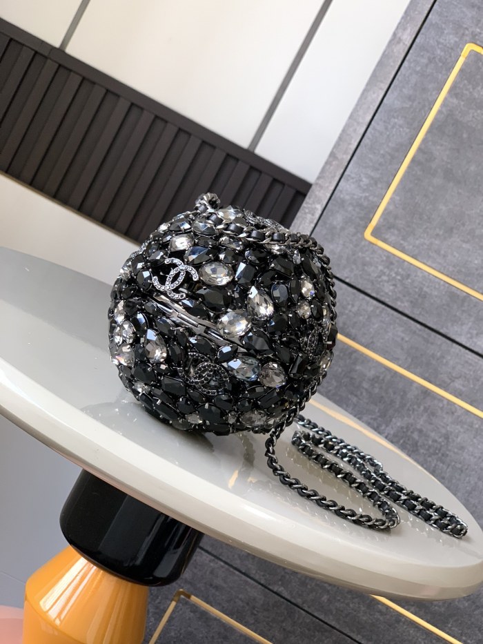 24A Sphere Evening Bag “13x13x13cm”-0002 =