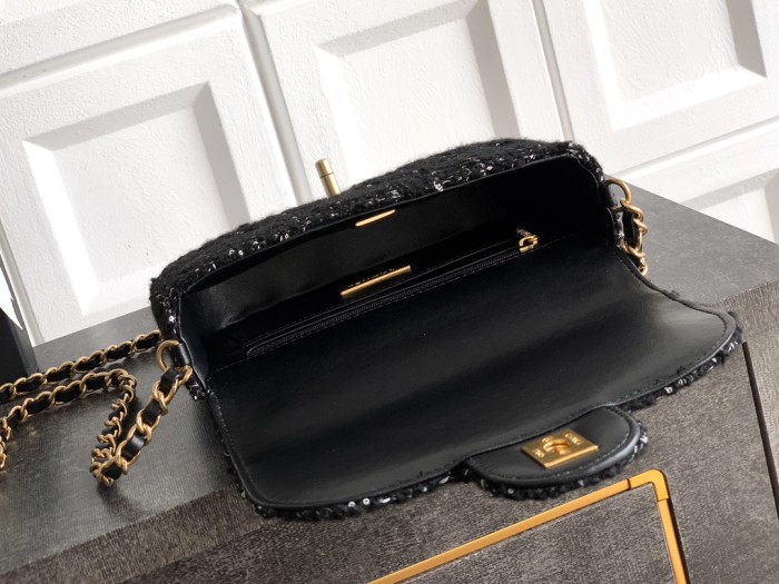25K Mini Handle Flap Bag “18x4.5x13cm”-086 =5805