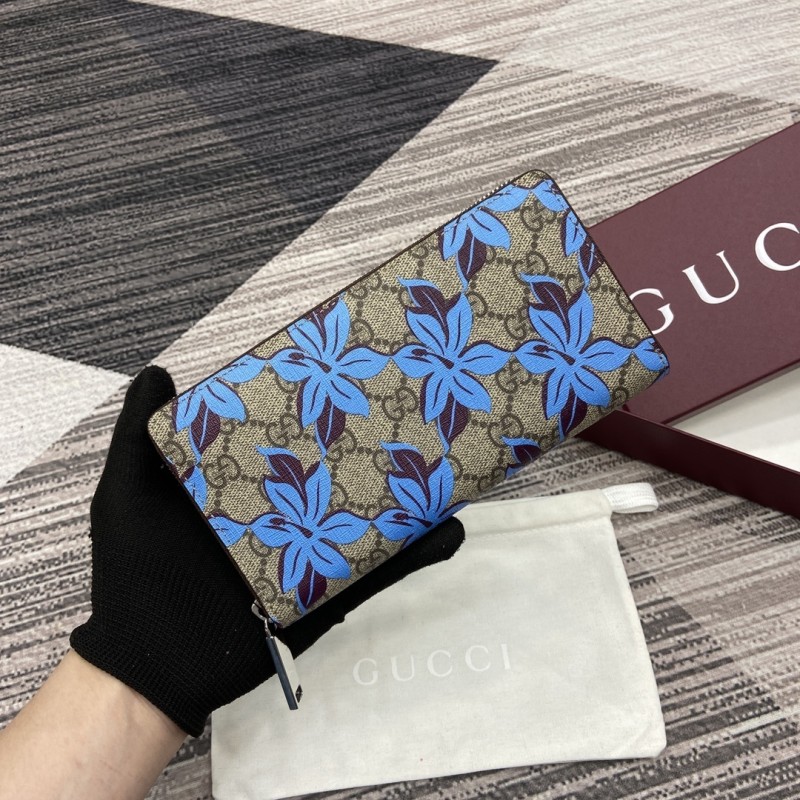 GG Emblem Zip Around Wallet “19*10.5*2.5CM” 032