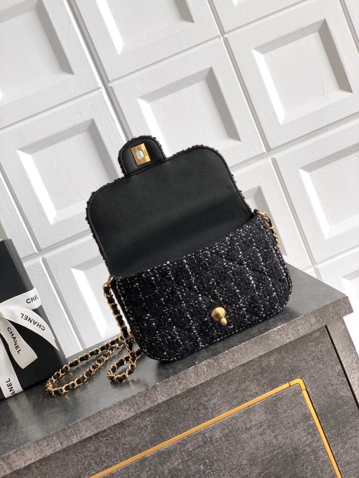 25K Mini Handle Flap Bag “18x4.5x13cm”-086 =5805