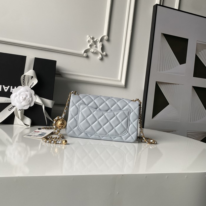Pearl Crush Mini Rectangular Flap “20cm”-056 =AS1787