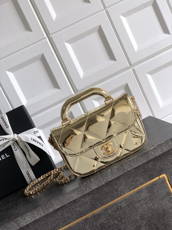 25K Mini Handle Flap Bag “18x4.5x13cm”-086 =5805
