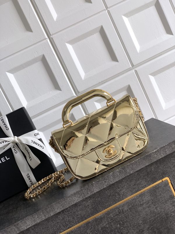 25K Mini Handle Flap Bag “18x4.5x13cm”-086 =5805