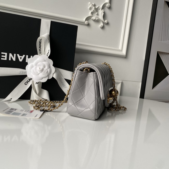 Pearl Crush Mini Rectangular Flap “20cm”-056 =AS1787