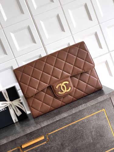 Maxi Classic Flap Clutch “27.5x41x6.5cm”-009 =01114