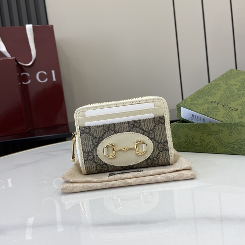 Horsebit 1955 GG Supreme Zip Card Case “11.5*8.5*3CM” 022