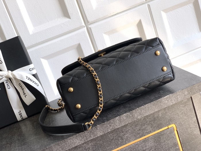 Medium Flap Bag with Top Handle “15x23x7cm”-028 =