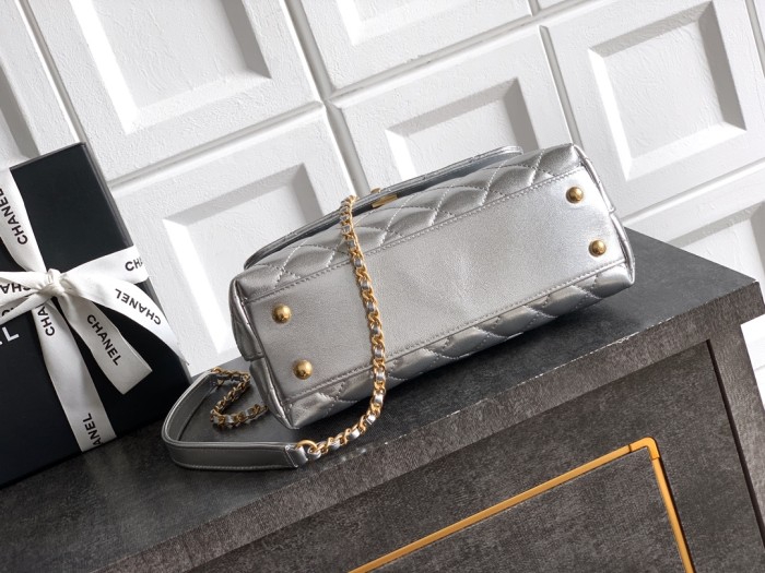 Medium Flap Bag with Top Handle “15x23x7cm”-028 =