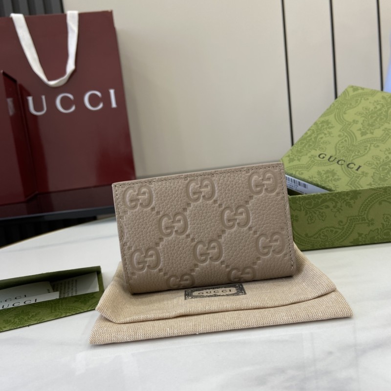 GG Emblem Bi-fold Wallet “11*8.5*3CM” 062