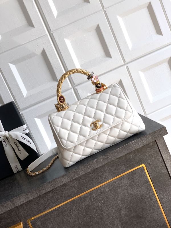 Medium Flap Bag with Top Handle “15x23x7cm”-028 =