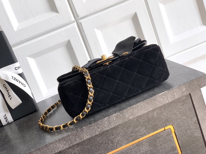 Mini Flap Bag with Top Handle “13x20x6cm”-057 =AS5875