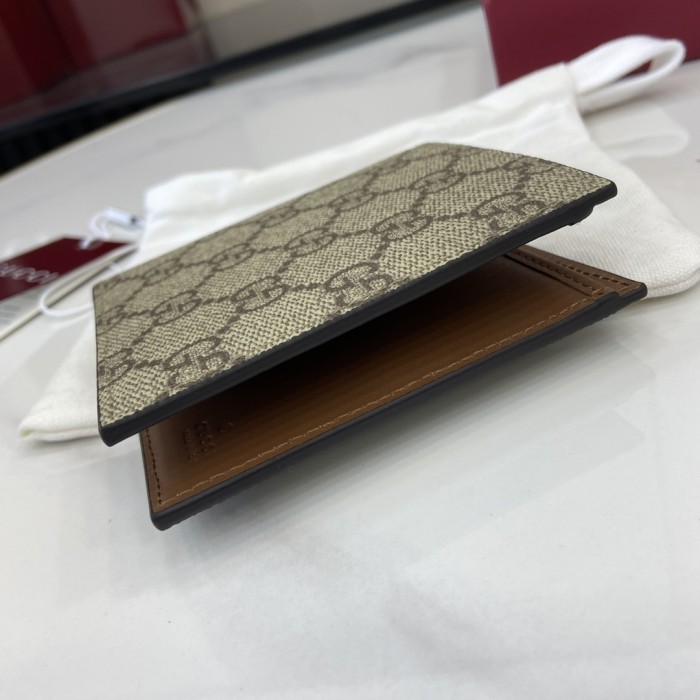 GG Supreme Bi fold Wallet “10*10*1CM” 081