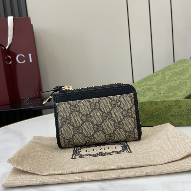 GG Emblem Small Zip Wallet “13*8.5*3CM” 022