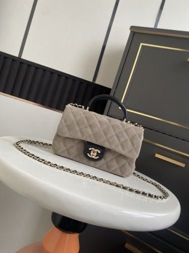 Mini Flap Bag with Top Handle “20x12x7cm”-007 =AS2431