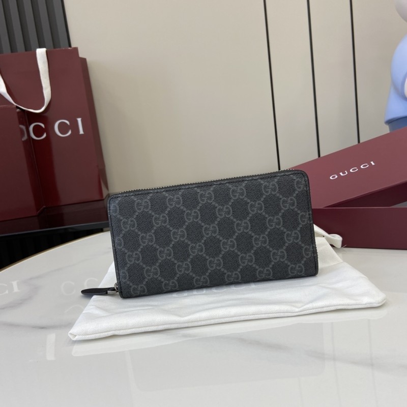 GG Emblem Zip Around Wallet “19*10.5*2.5CM” 042