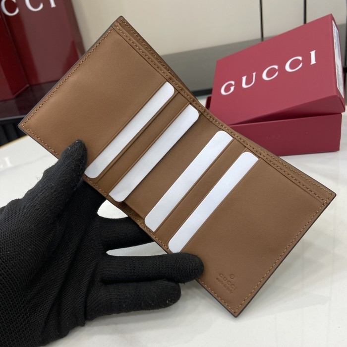 GG Supreme Bi fold Wallet “10*10*1CM” 081