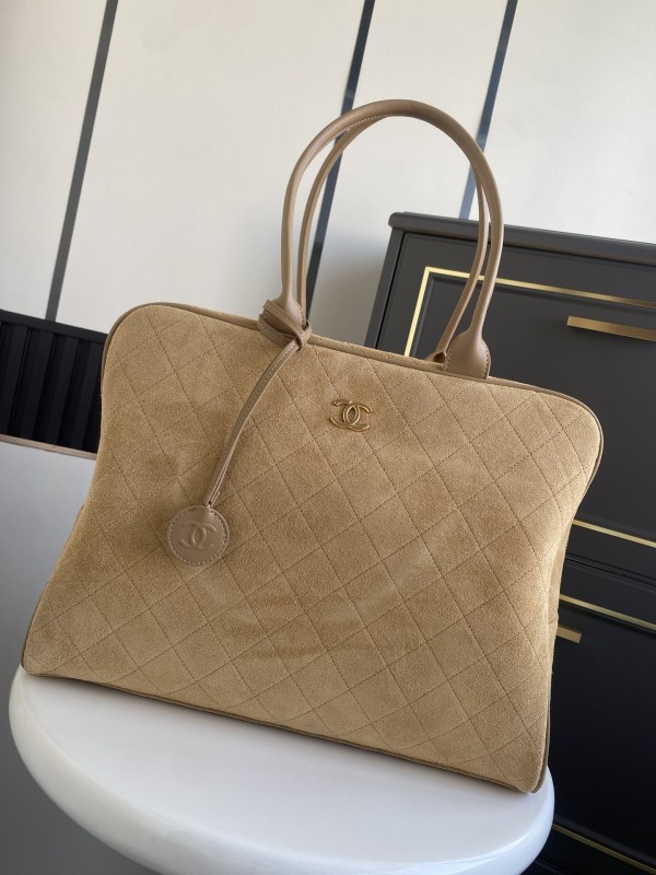 Large Suede Tote Bag “41x31x19cm”-058 =AS5895