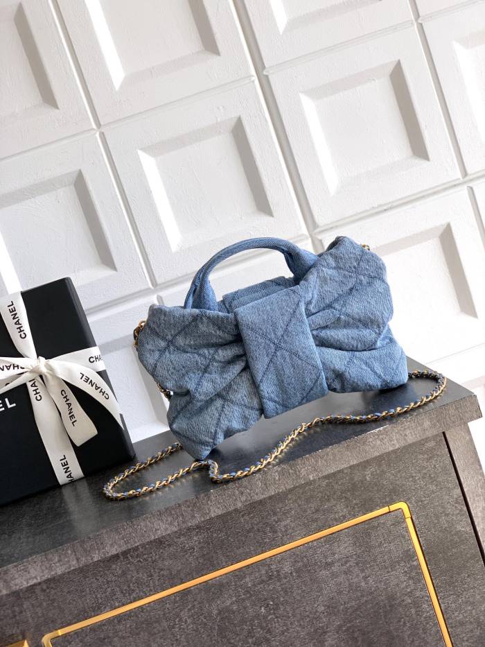 Small Denim 22 Bag “20x19x8cm”-086 =AS3980
