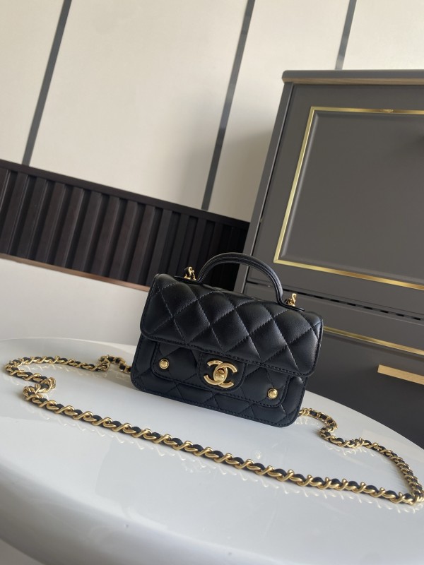 25B Mini Flap Bag “10.5x15x4.5cm”-026 =AP4675