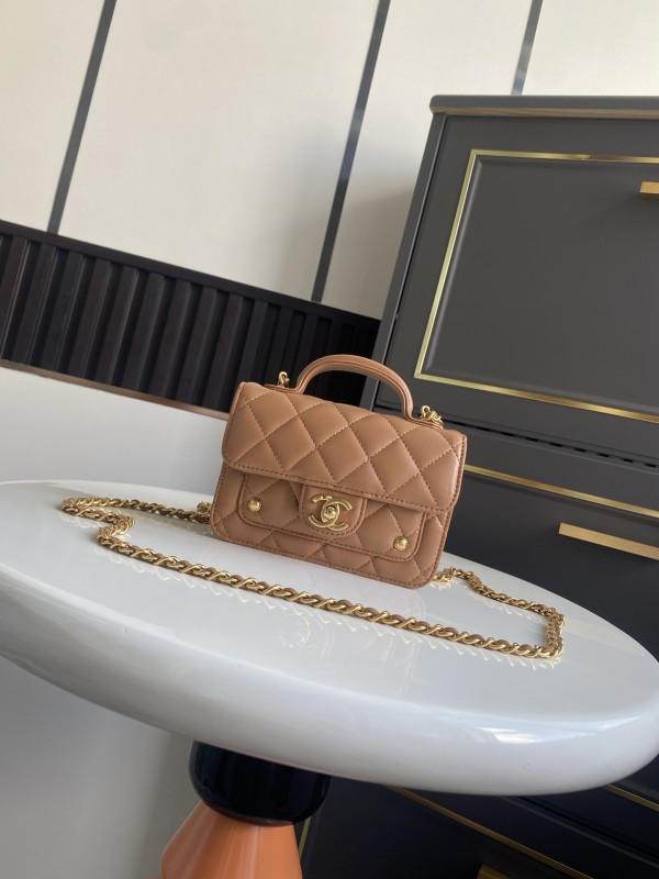 25B Mini Flap Bag “10.5x15x4.5cm”-026 =AP4675