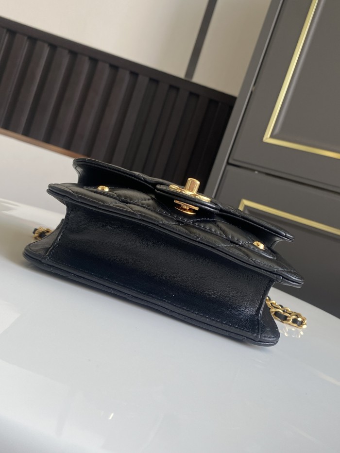 25B Mini Flap Bag “10.5x15x4.5cm”-026 =AP4675