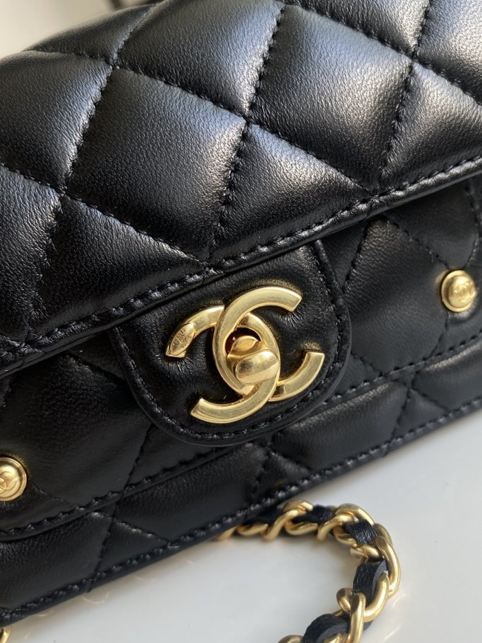25B Mini Flap Bag “10.5x15x4.5cm”-026 =AP4675