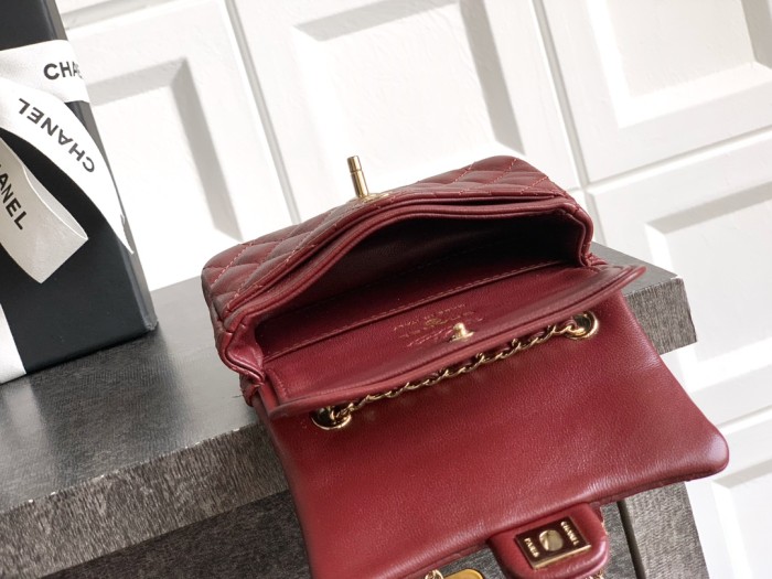25A Ultra Mini Classic Flap Bag “12.5x8x5cm”-085 =