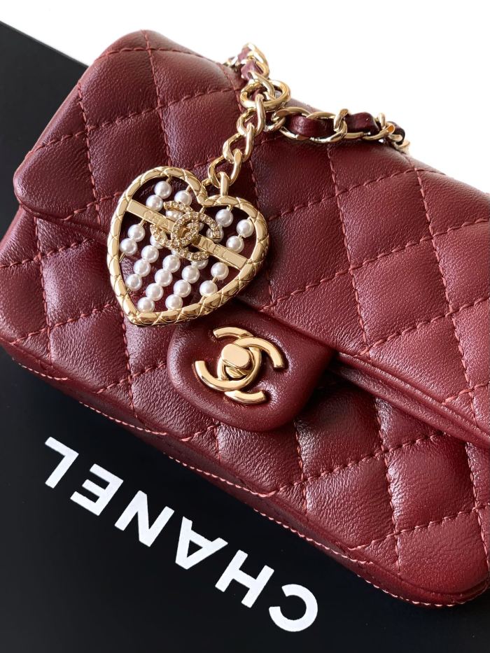 25A Ultra Mini Classic Flap Bag “12.5x8x5cm”-085 =