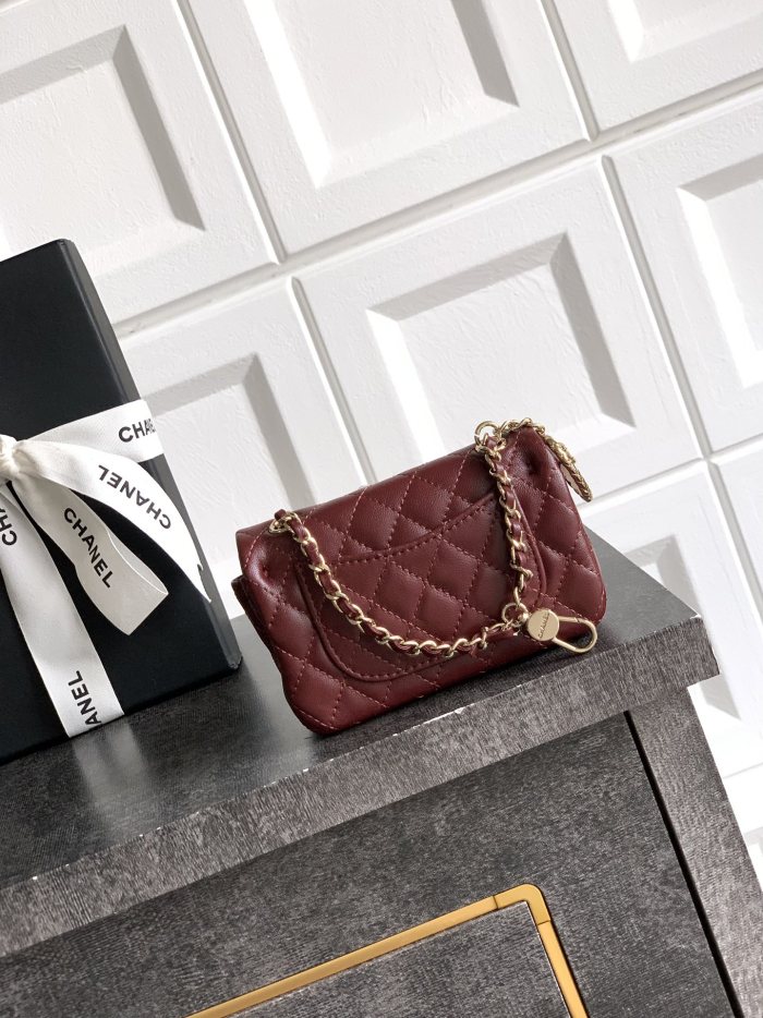 25A Ultra Mini Classic Flap Bag “12.5x8x5cm”-085 =