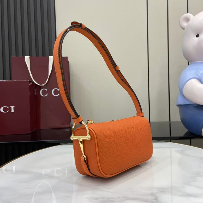 Half Horsebit Bag  “19*19.5*9CM ”-035=