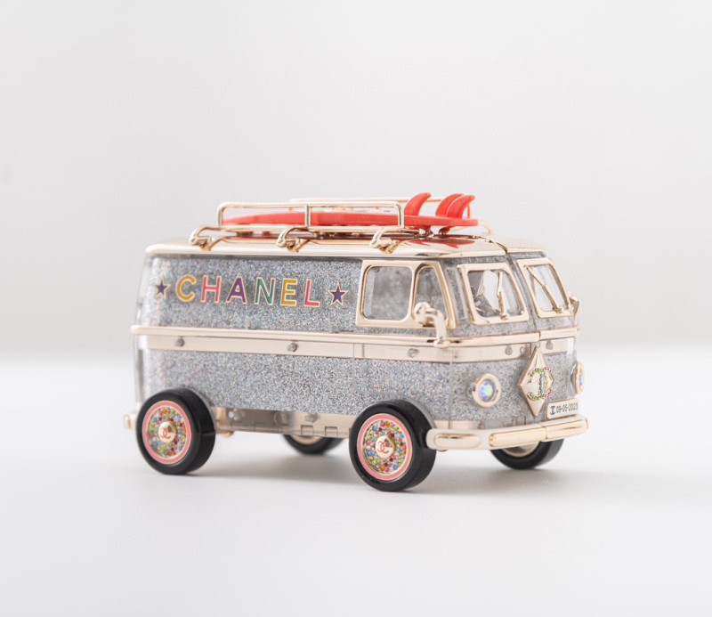 VW Bus Minaudière “9x16x8cm”-0041 =