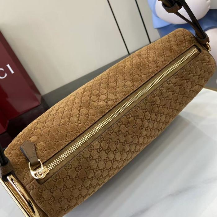 Half Horsebit Bag“31.5x17x12CM”-036=