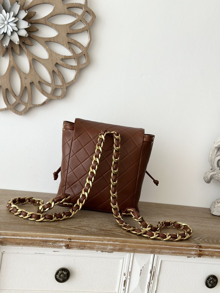 Vintage Drawstring Backpack	“21x10x20.5cm”-019 =A2210