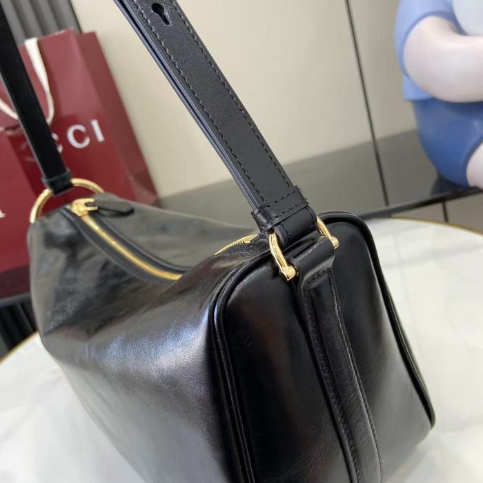 Half Horsebit Bag “31.5x17x12CM”-036=