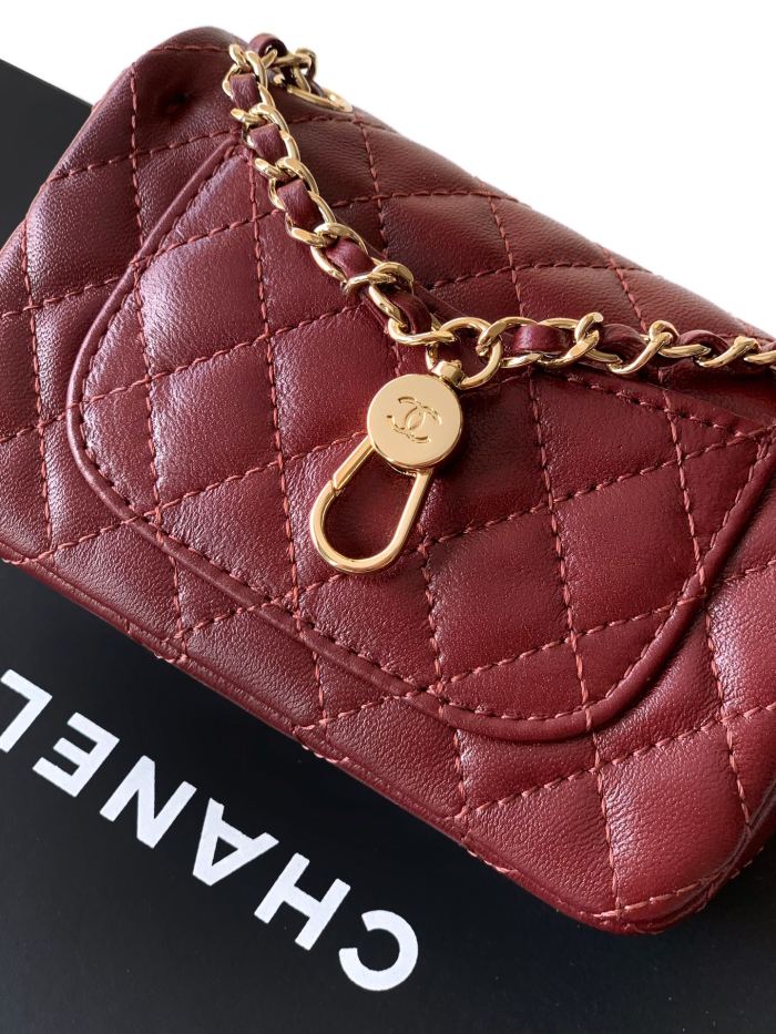 25A Ultra Mini Classic Flap Bag “12.5x8x5cm”-085 =