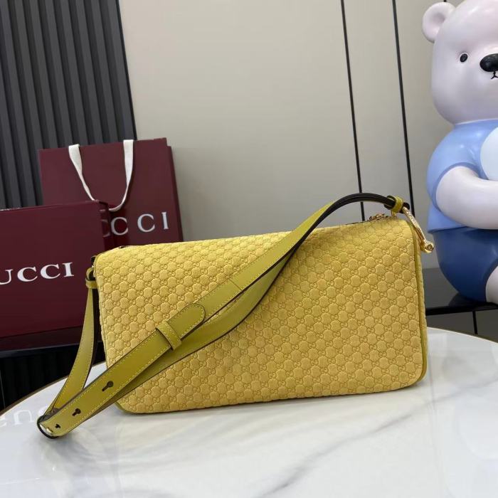 Half Horsebit Bag “31.5x17x12CM”-036=