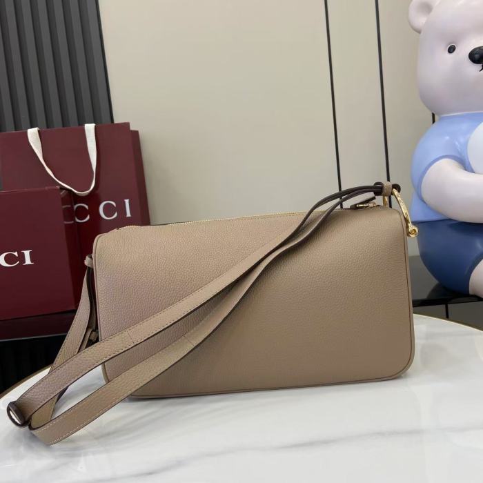 Half Horsebit Bag “31.5x17x12CM”-016=