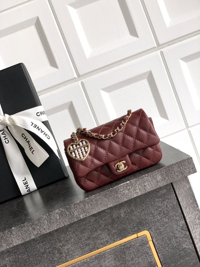 25A Ultra Mini Classic Flap Bag “12.5x8x5cm”-085 =