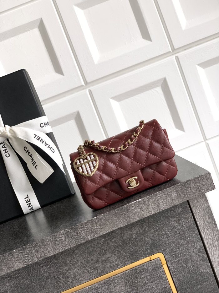 25A Ultra Mini Classic Flap Bag “12.5x8x5cm”-085 =