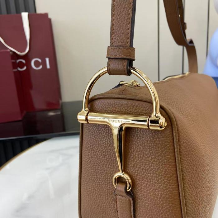 Half Horsebit Bag “31.5x17x12CM”-016=