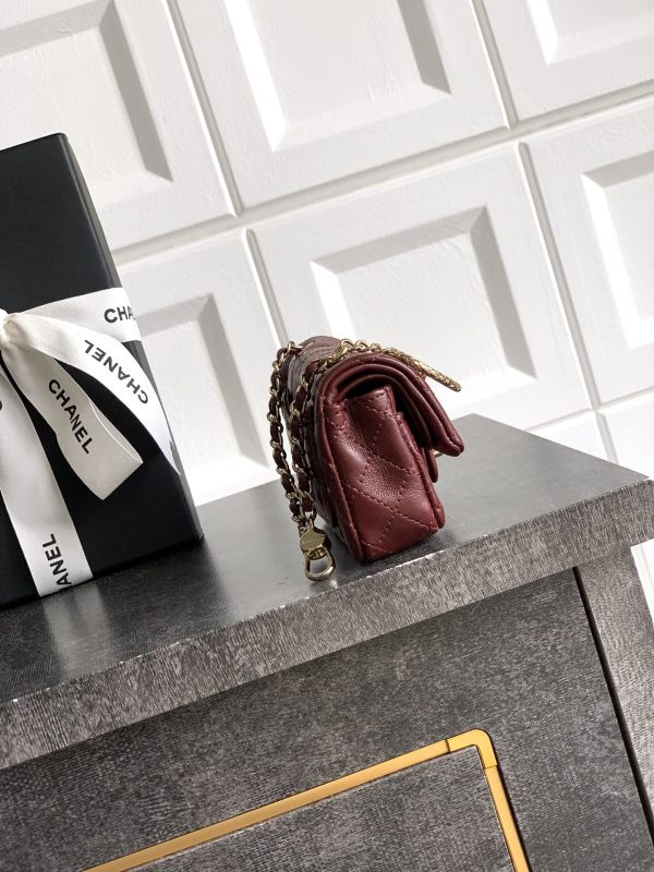 25A Ultra Mini Classic Flap Bag “12.5x8x5cm”-085 =