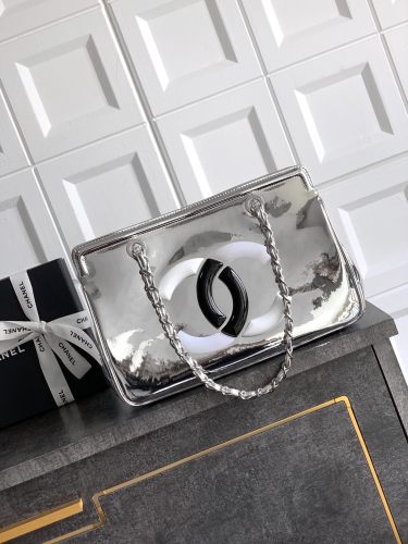 Large Shopping Bag with Mirror Finish “33x32x12.5cm”-029 =