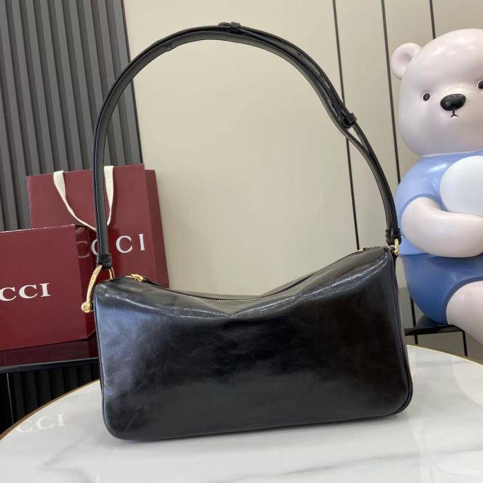 Half Horsebit Bag “31.5x17x12CM”-036=