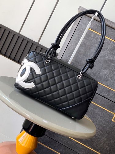Cambon Line Bowling Shoulder Bag “27x15x10cm”-008 =A25171