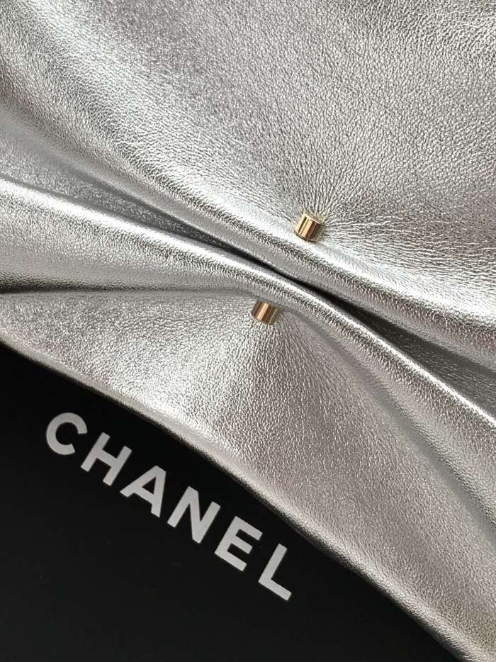 Folded Clutch with Pearl Charm “14x24x5cm”-055 =