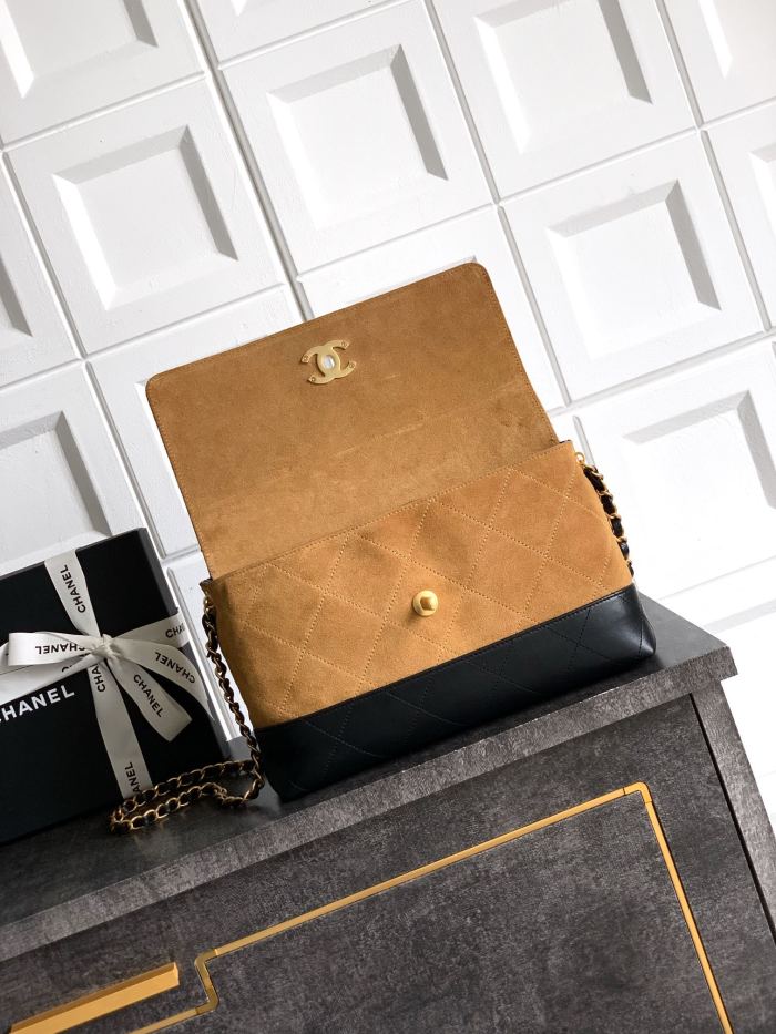 Large Flap Bag with Top Handle “18x29x8cm”-087 =AS5807